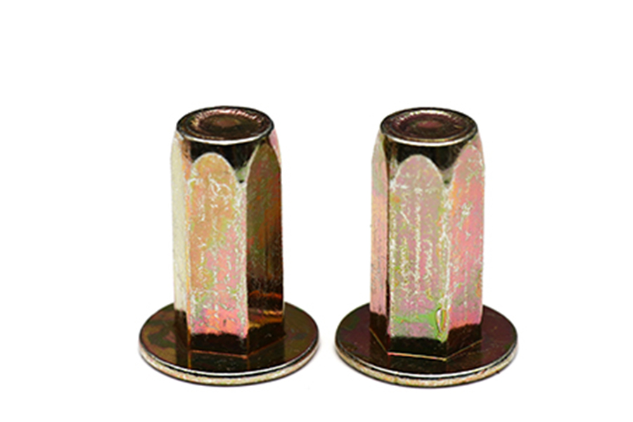 平头全六角盲孔